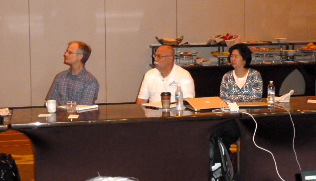 Steve Carlsen, Jim Spangler & Ada Cheng