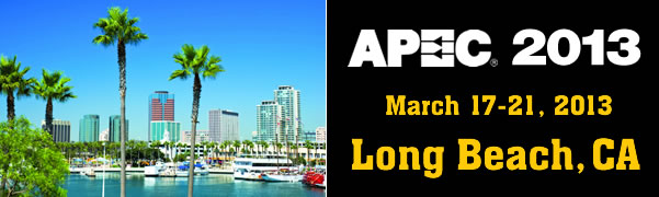 APEC 2013, March 17-21 2013, Long Beach CA